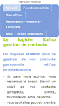 Mobile Screenshot of gestion-de-contact.fr